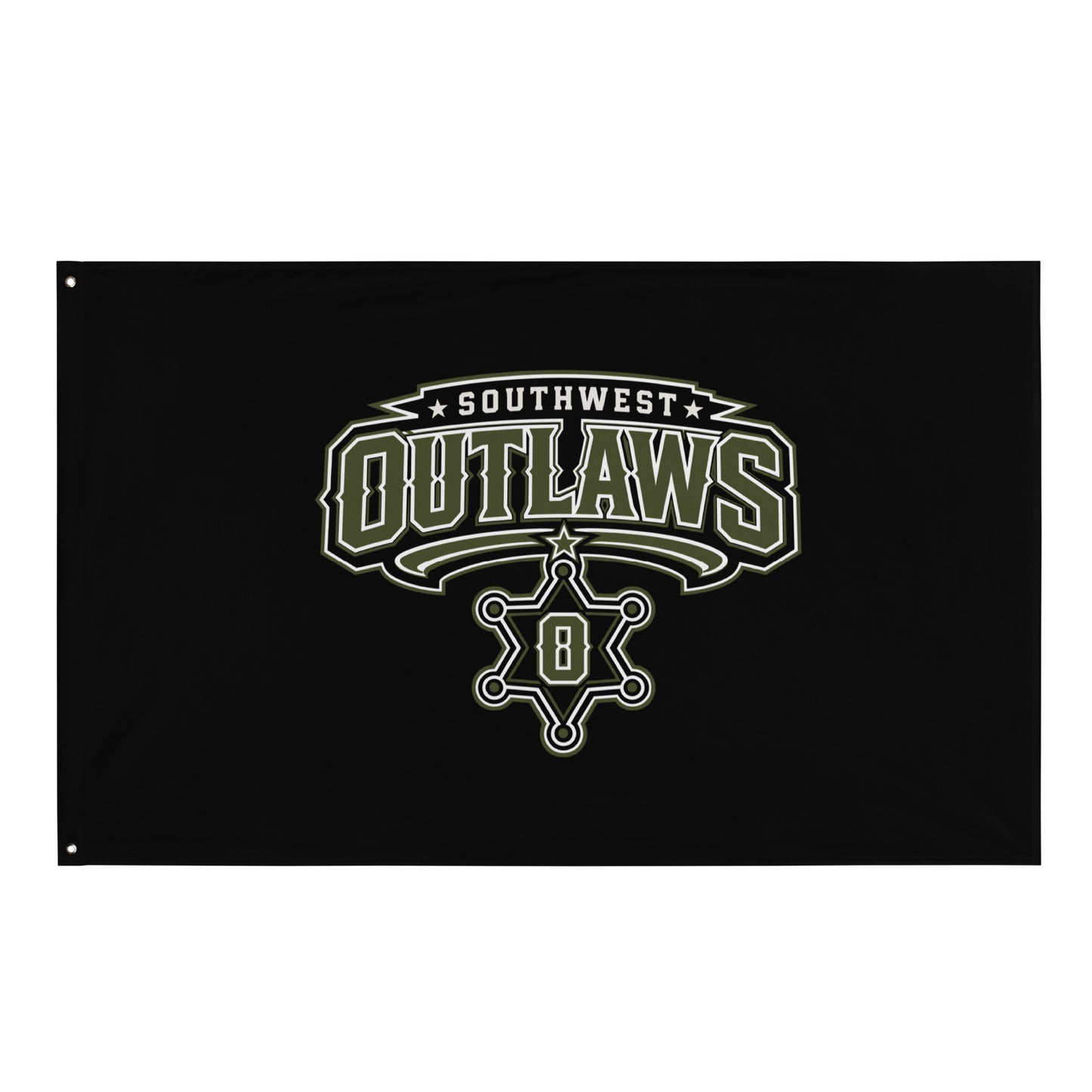 Flag | Southwest Outlaws | Frontier Athletics Logo
