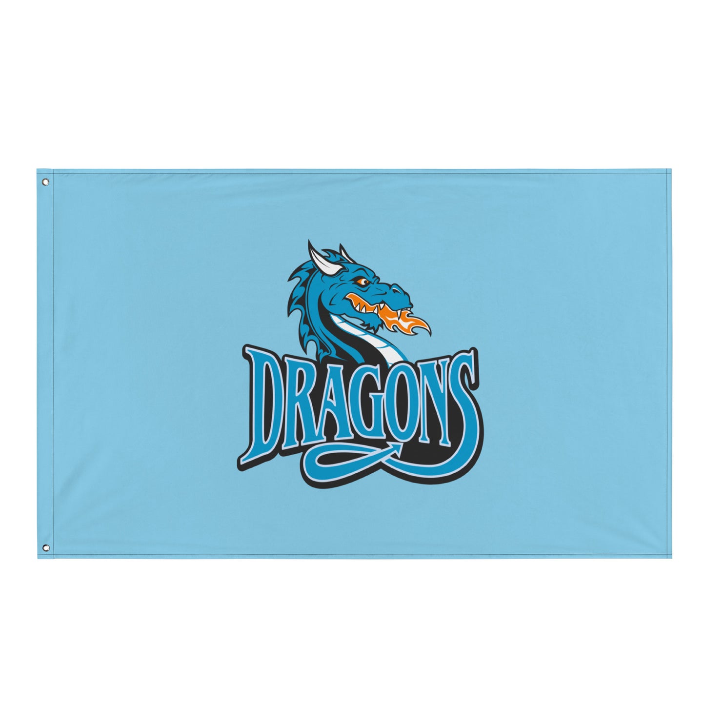 Flag | International Studies Middle School Volleyball | Emblem Logo