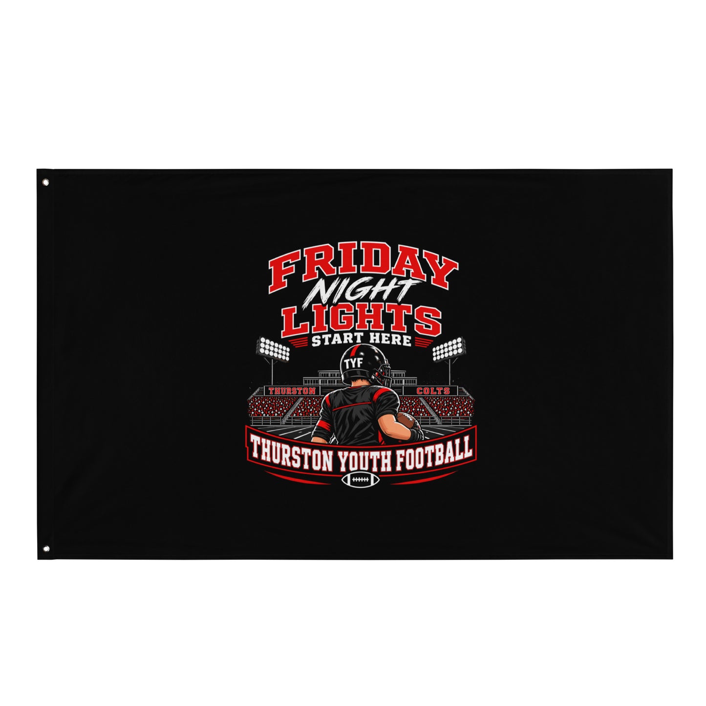 Flag | Thurston Youth Football | Vanguard Logo