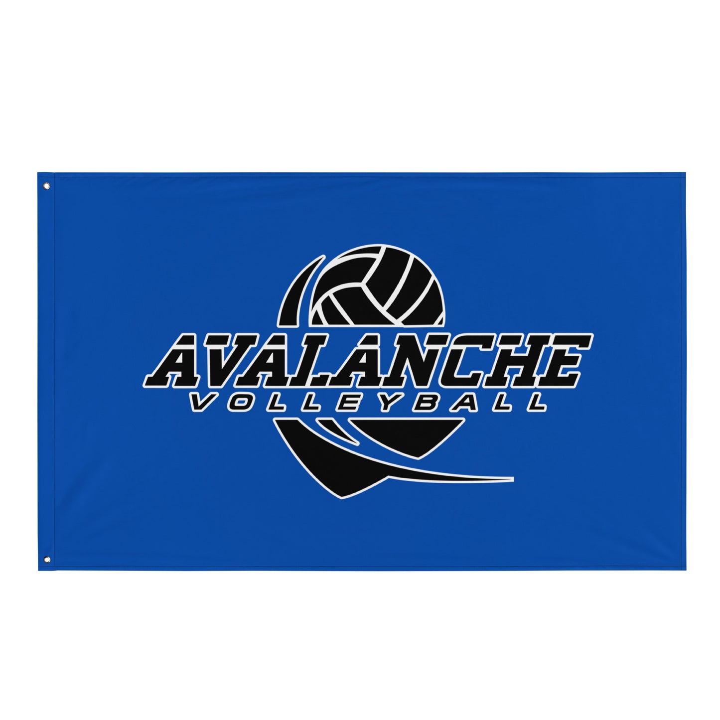 Flag | Avalanche Volleyball Club | Crest Logo