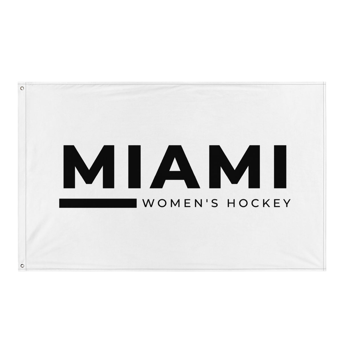 Flag | Miami Women's Hockey | Lettermark Logo