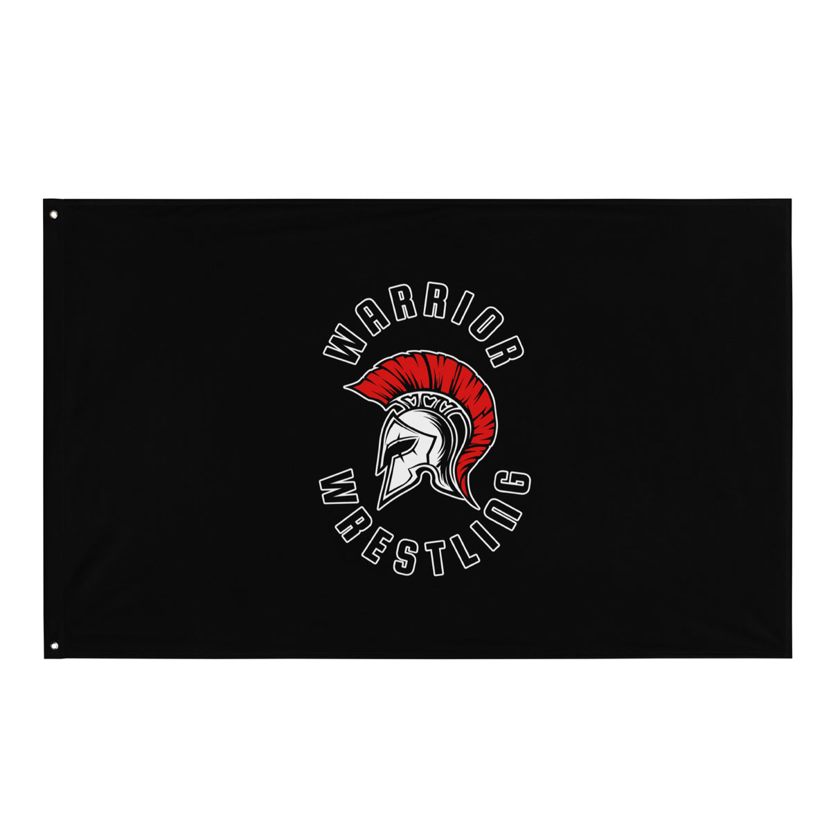 Flag | Lafayette Warrior Youth Wrestling | Crest Logo