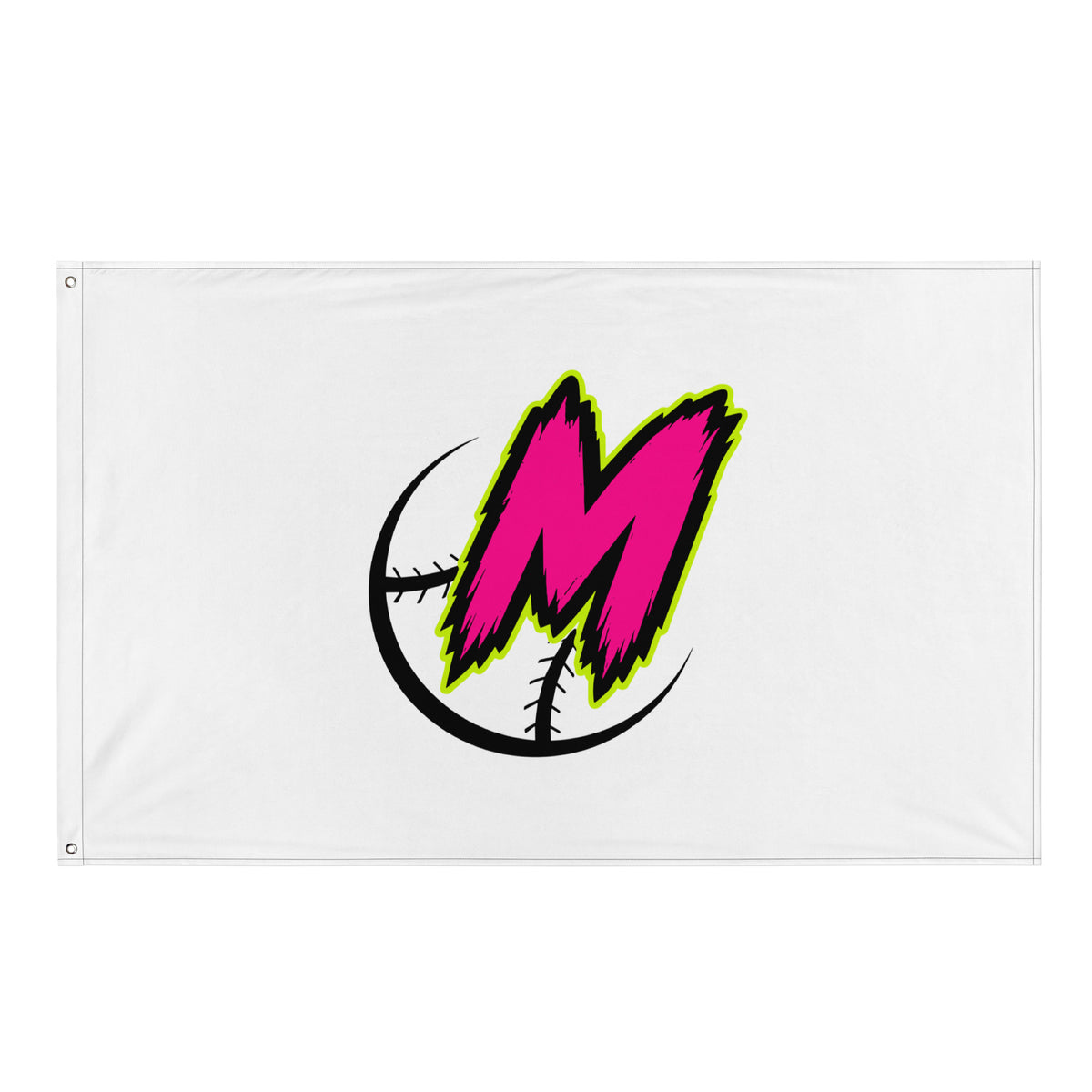 Flag | Misfits Baseball | Lettermark Logo