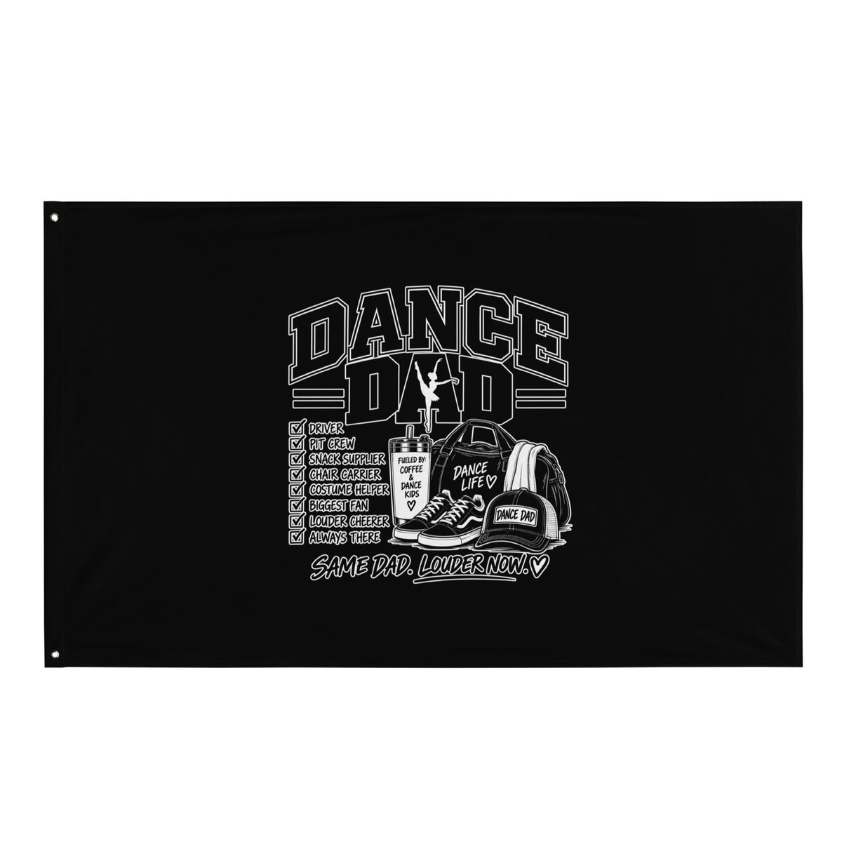 Flag | Dance Life | Dad Crest Logo