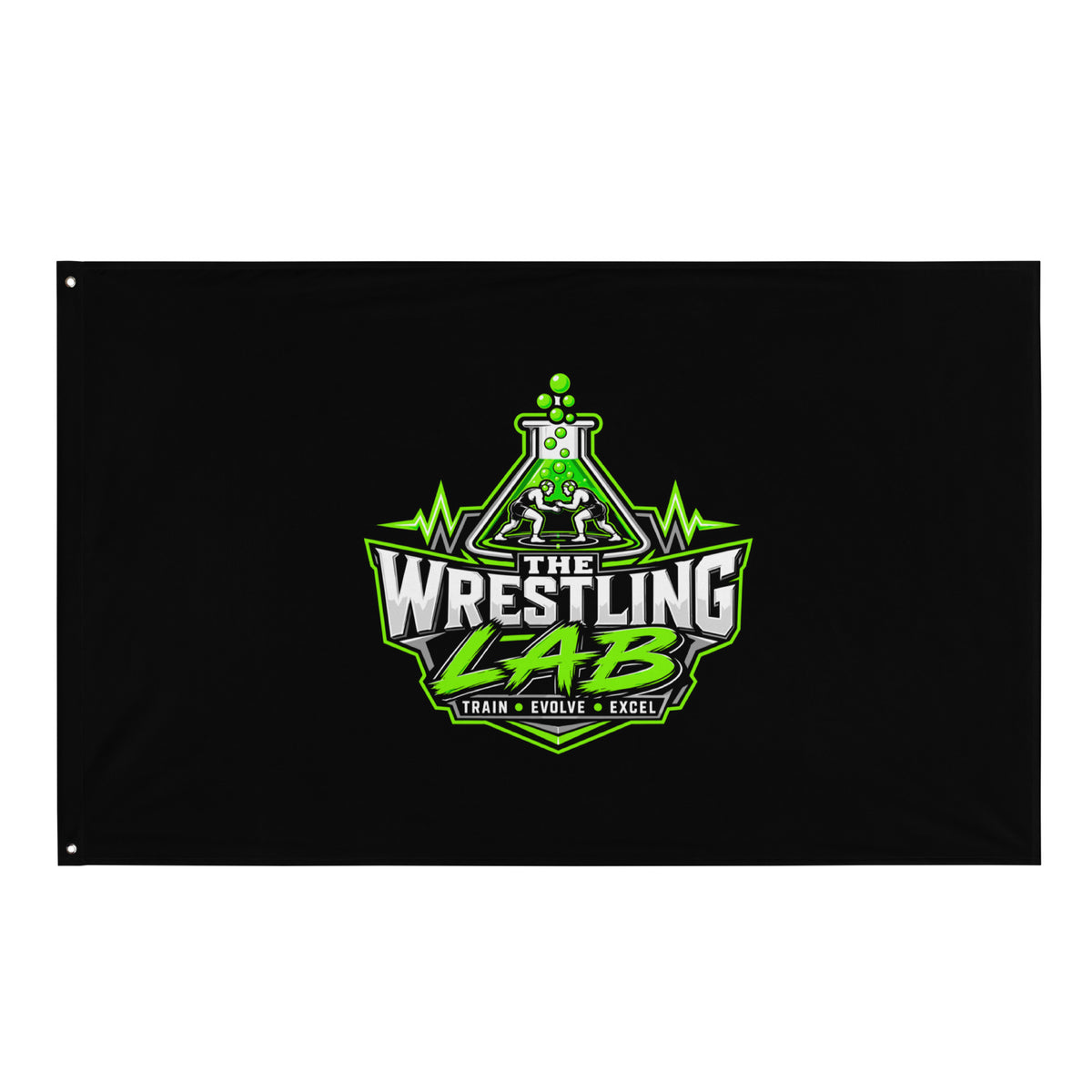 Flag | The Wrestling Lab | Emblem Logo