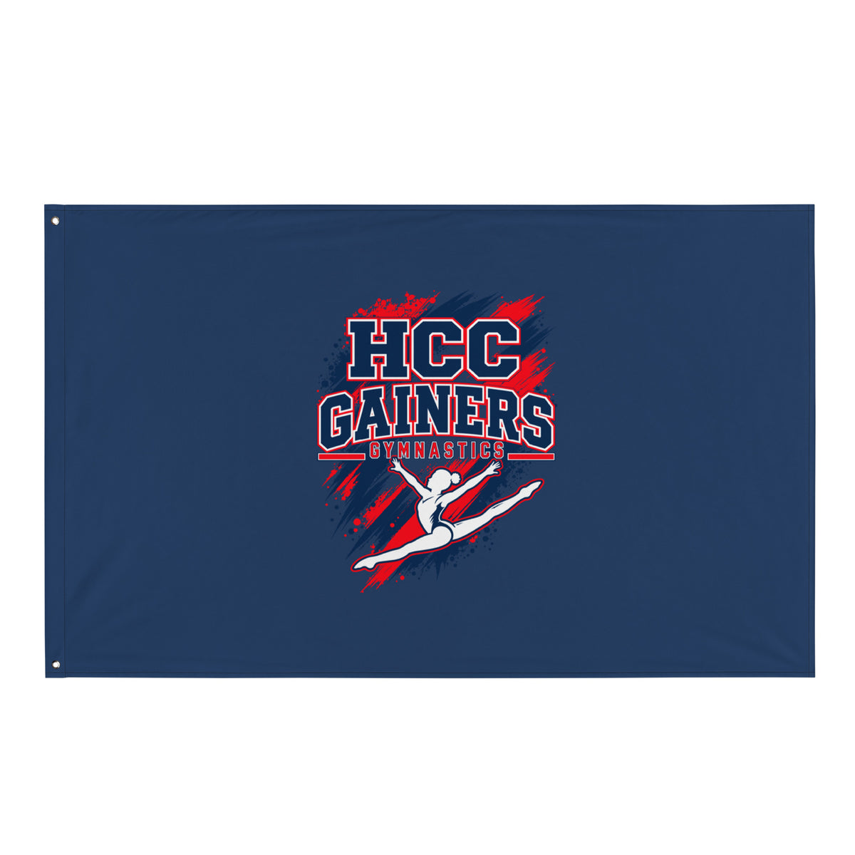 Flag | HCC Gymnastics | Crest Logo