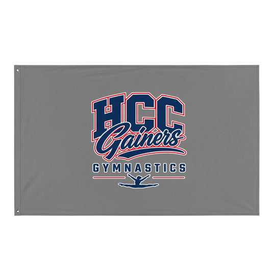 Flag | HCC Gymnastics | Apex Logo