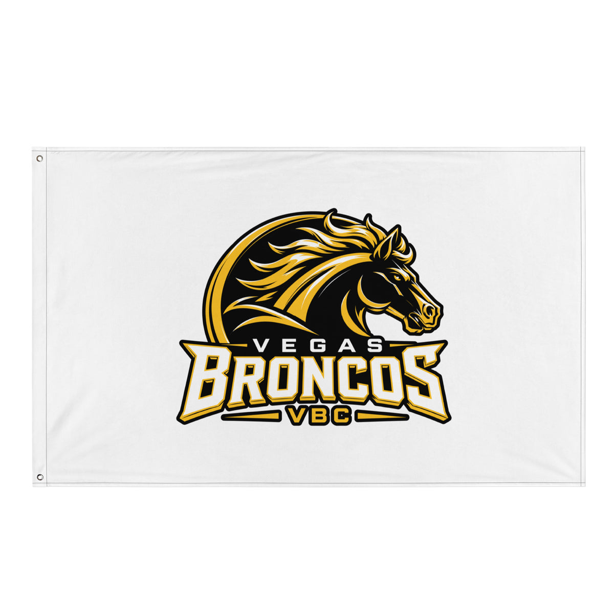Flag | Vegas Broncos VBC | Crest Logo