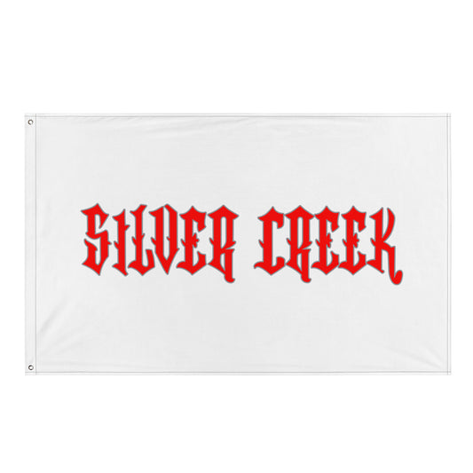 Flag | Silver Creek 12U Schreiber | Modern Script Logo