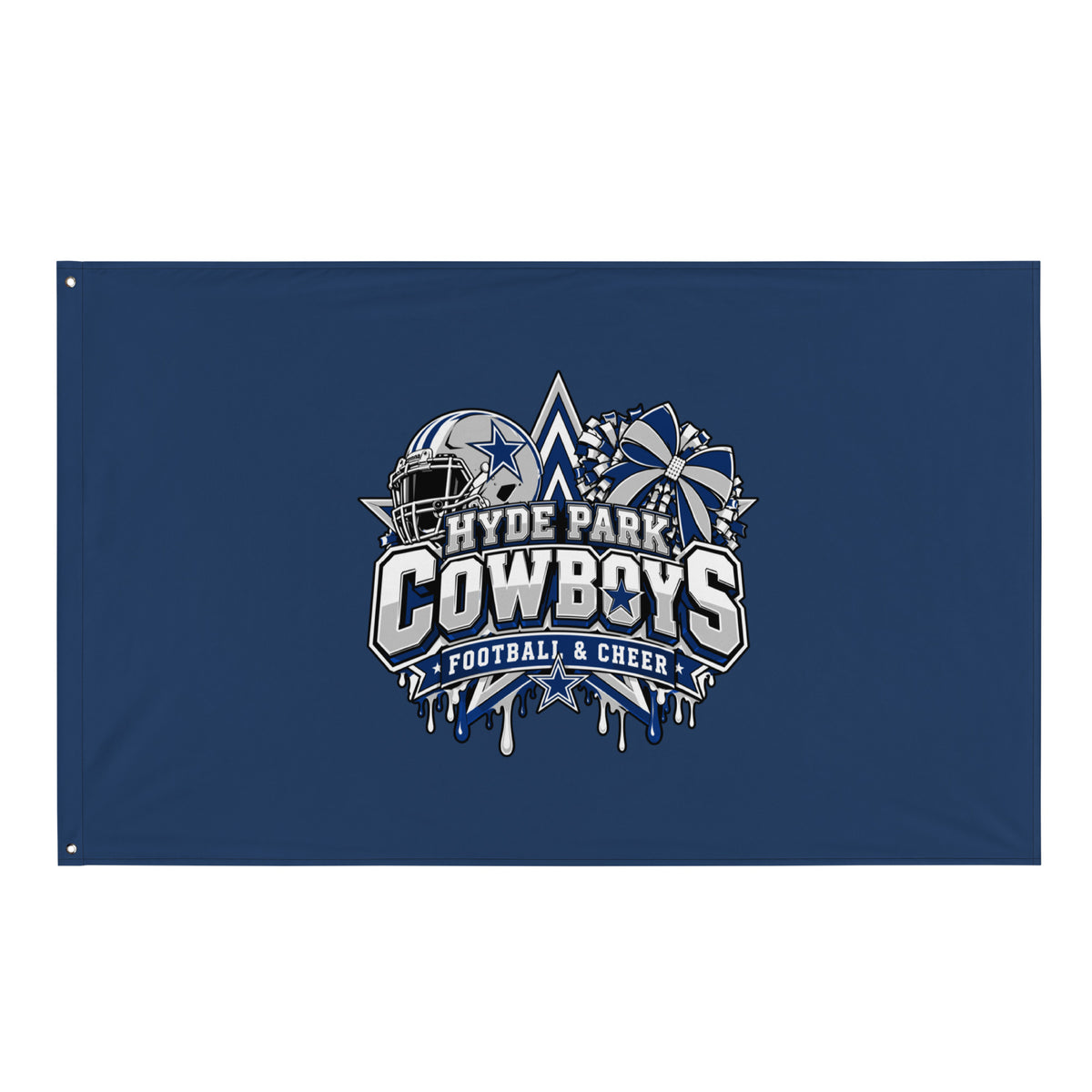 Flag | Hyde Park Cowboys | Crest Logo
