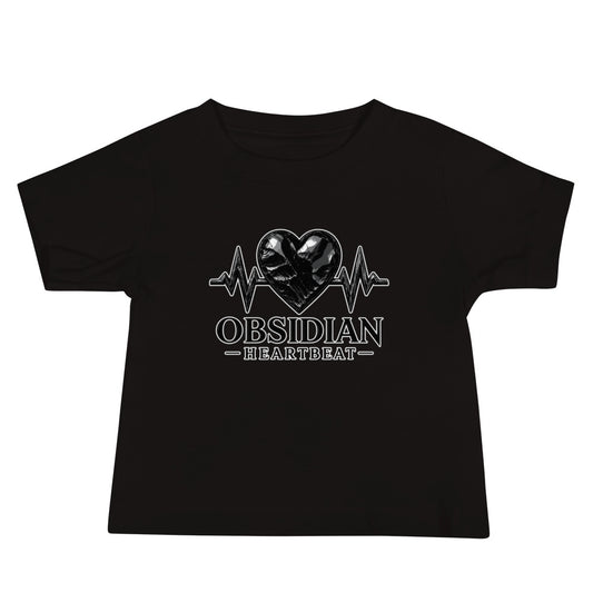 Performance | Baby T-Shirt | Obsidian Heartbeat | Pulse Athletics Logo