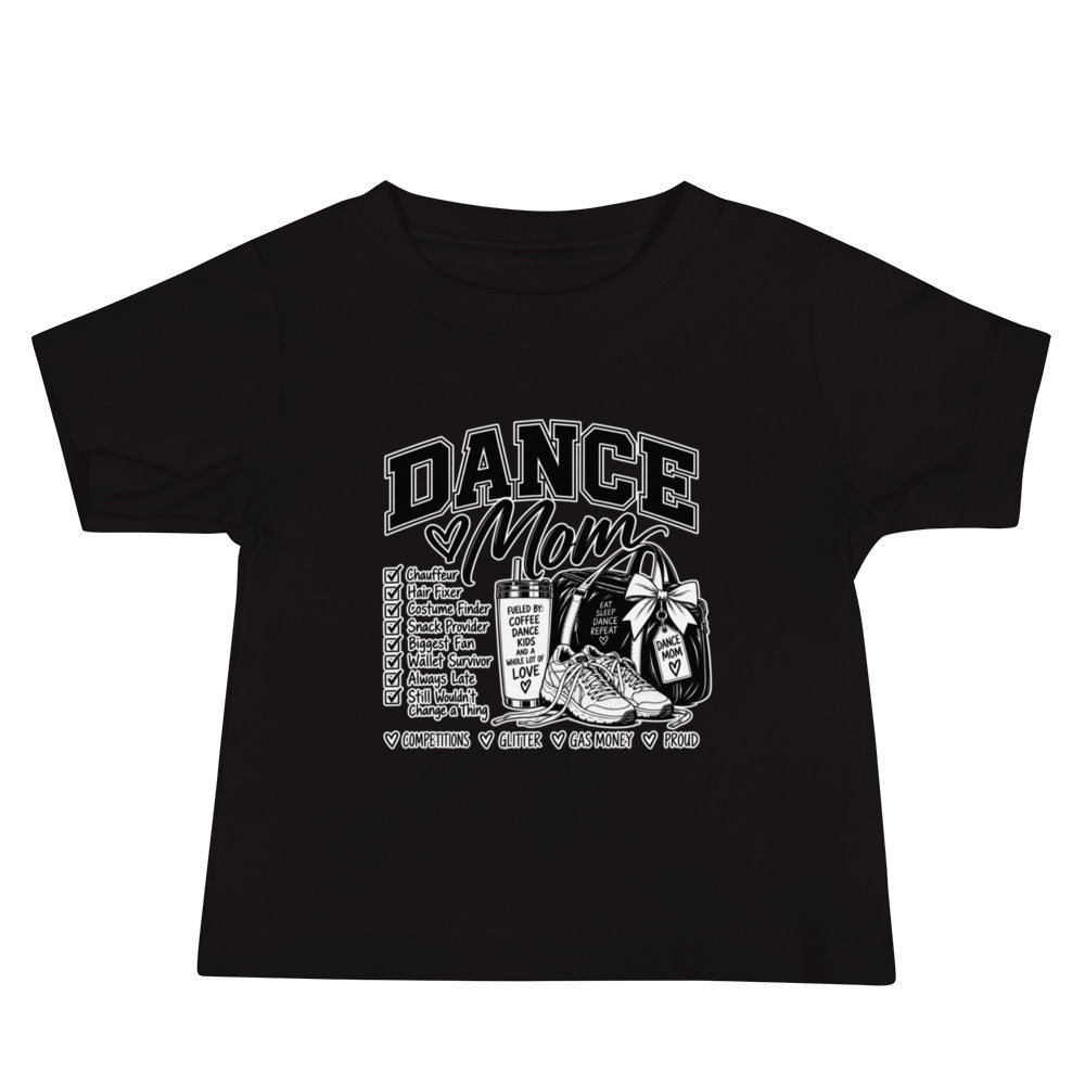 Performance | Baby T-Shirt | Dance Life | Mom Crest Logo