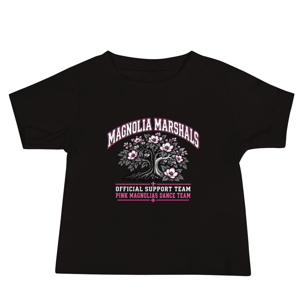 Performance | Baby T-Shirt | Pink Magnolias Dance | Crest Logo