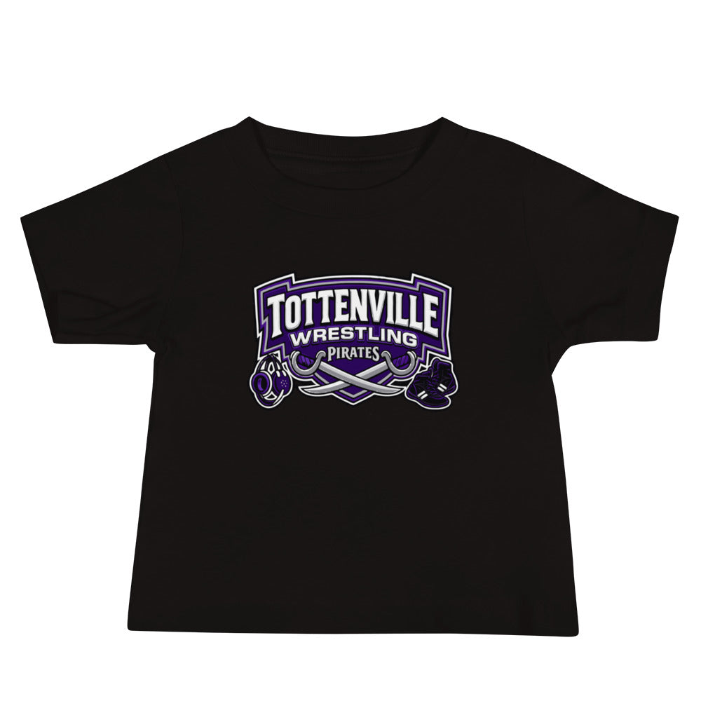Performance | Baby T-Shirt | Tottenville wrestling club | Vanguard Logo