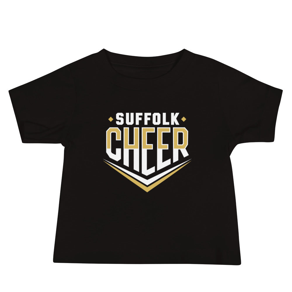 Performance | Baby T-Shirt | Suffolk University Cheerleading | Emblem Logo