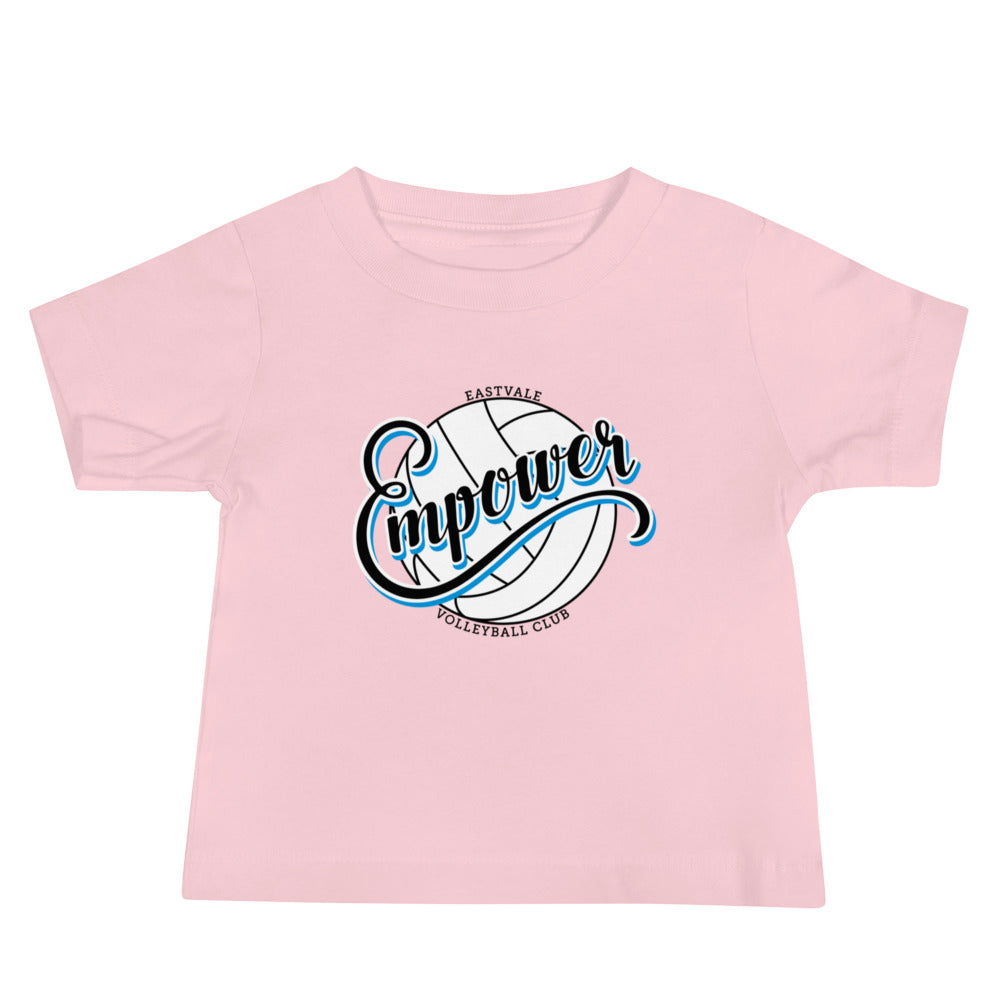 Performance | Baby T-Shirt | Empower Volleyball Club | Emblem Logo