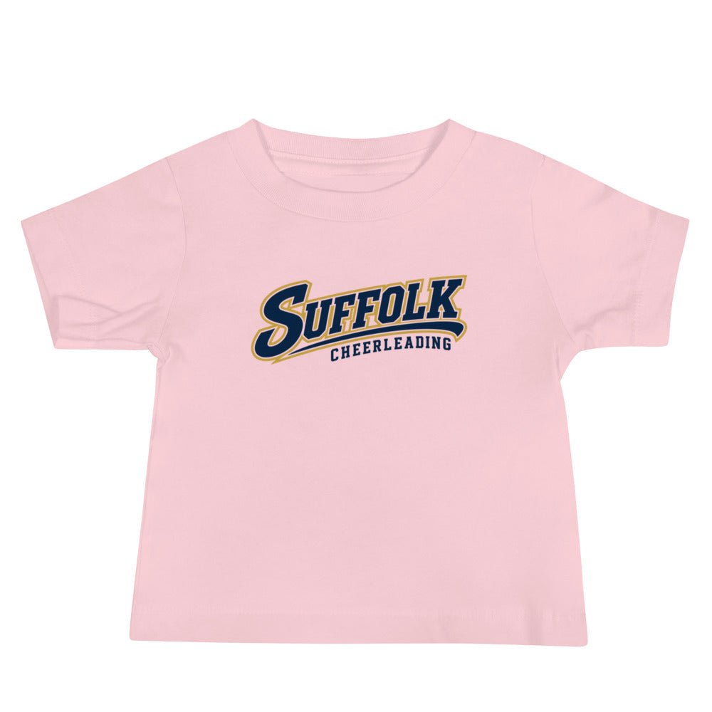 Performance | Baby T-Shirt | Suffolk University Cheerleading | Athletics Logo