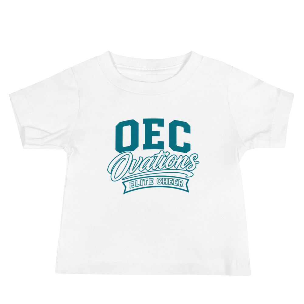 Performance | Baby T-Shirt | Ovations Elite Cheer | Emblem Logo