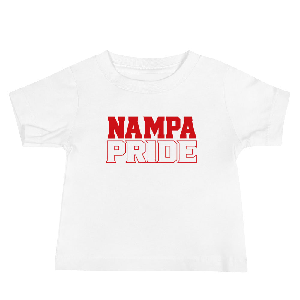 Performance | Baby T-Shirt | Nampa Pride | Letter Mark Logo