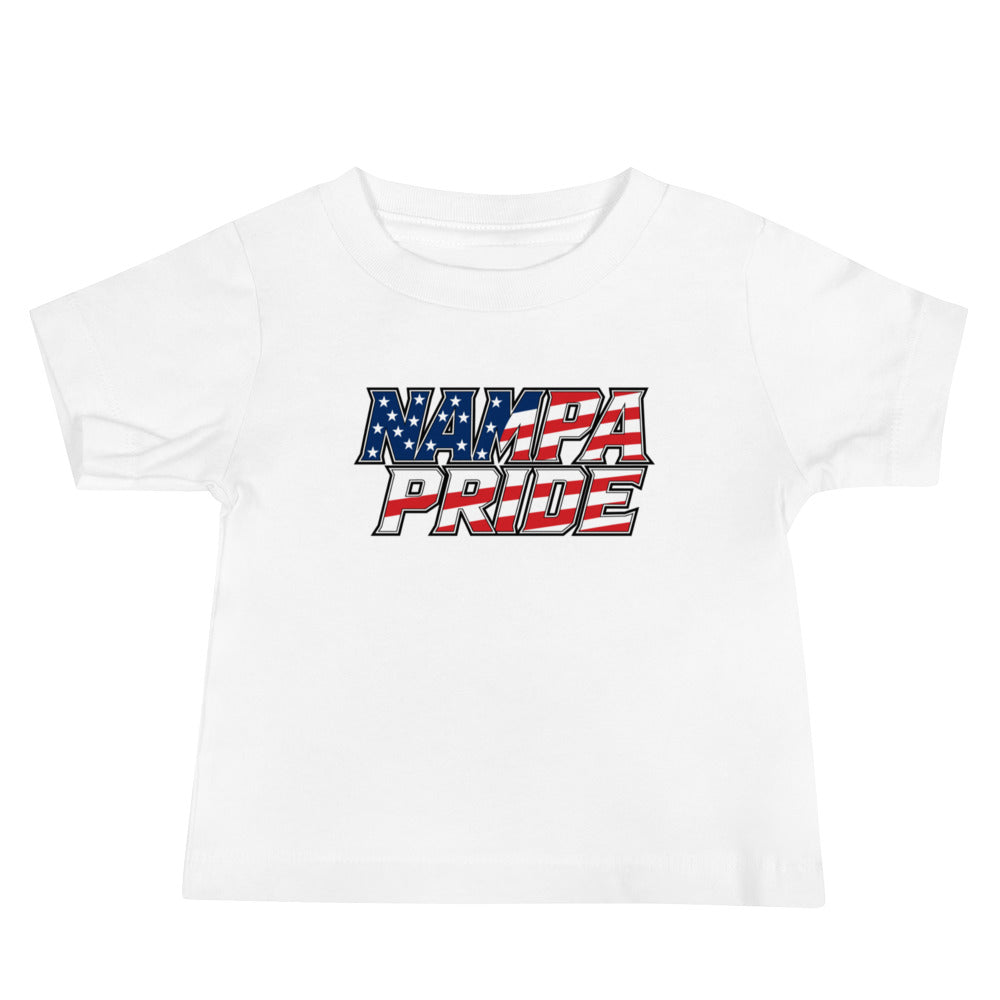 Performance | Baby T-Shirt | Nampa Pride | Modern Script Logo