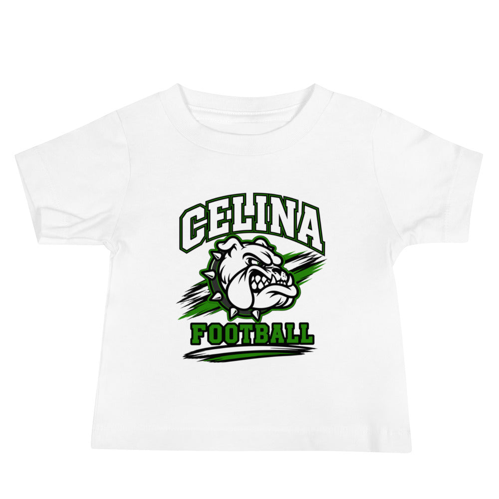 Performance | Baby T-Shirt | Celina Black Football | Emblem Logo
