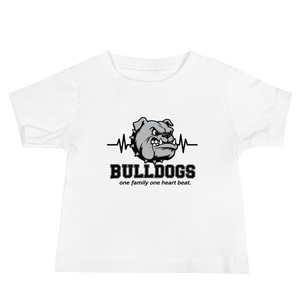 Performance | Baby T-Shirt | Celina Recreational Football Black | Bulldogs Crest Logo