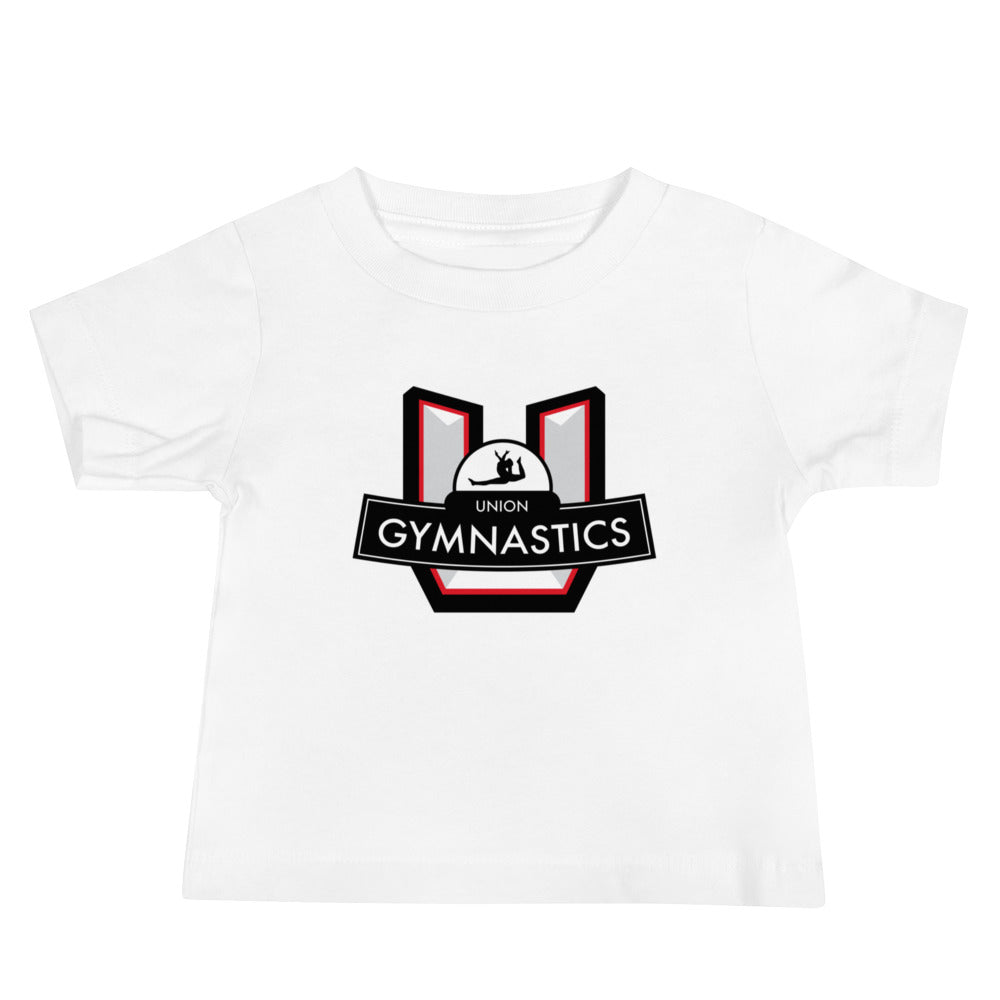 Performance | Baby T-Shirt | Union Gymnastics | Crest Logo