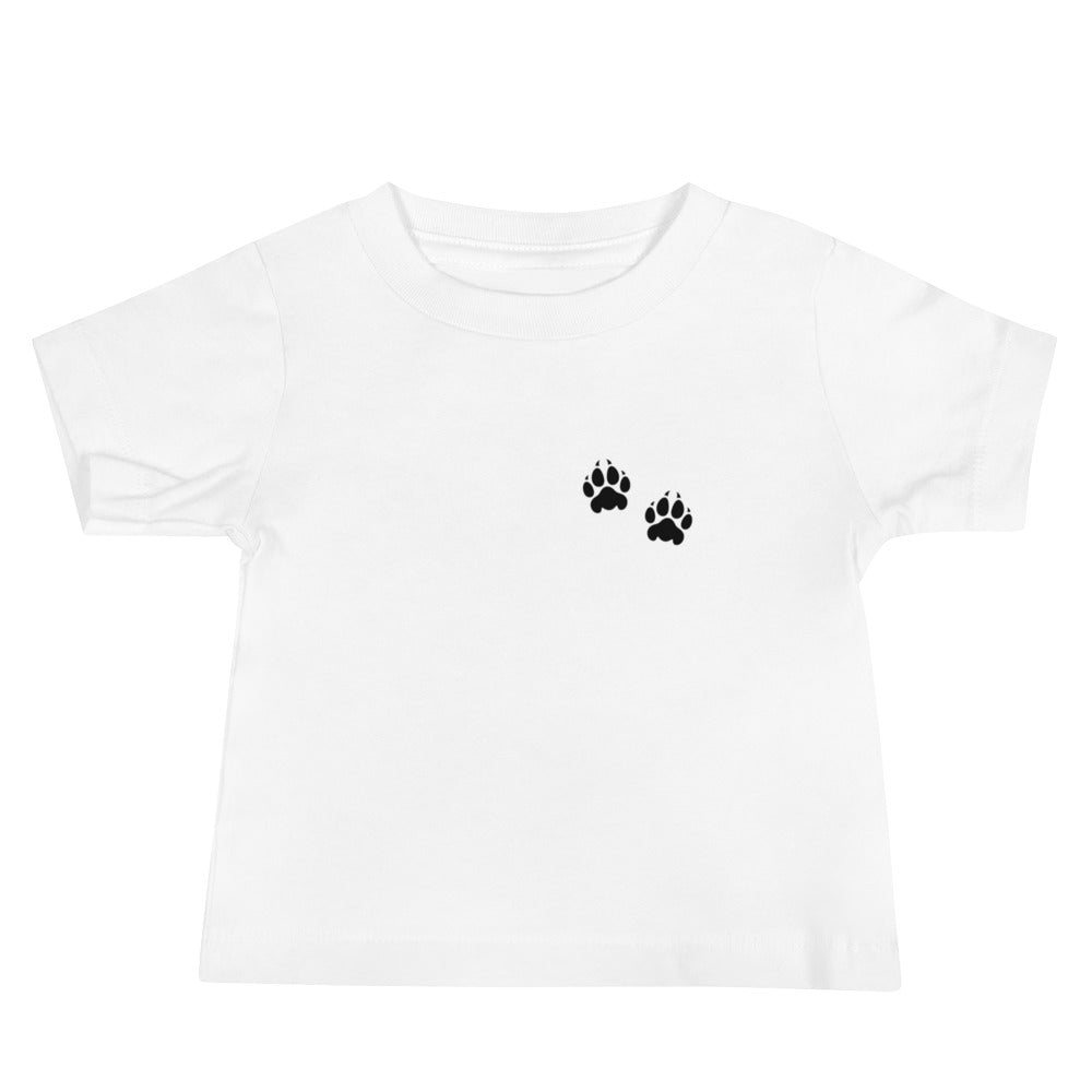 Performance | Baby T-Shirt | Orange Wave Marching Band | Paw Mark Logo