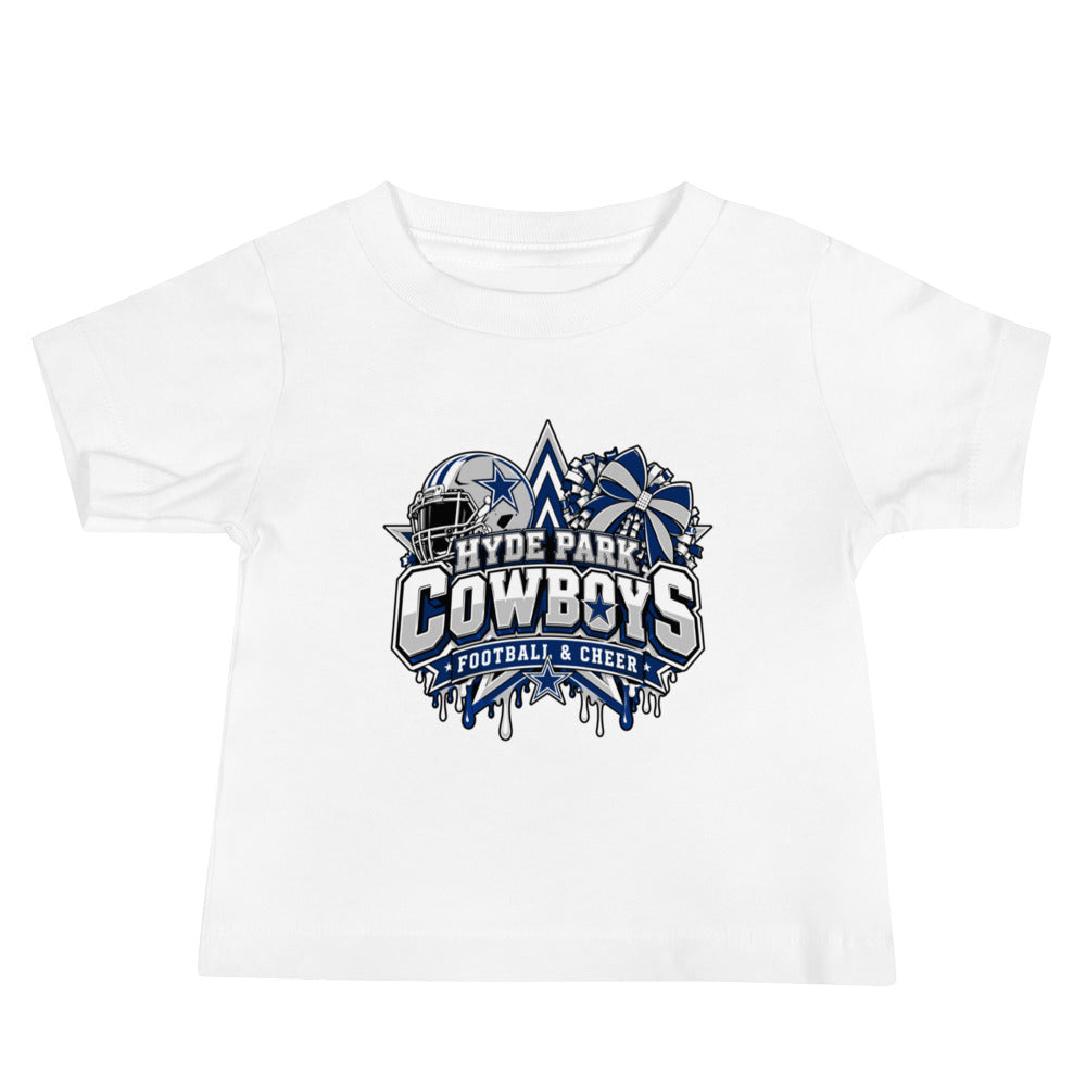 Performance | Baby T-Shirt | Hyde Park Cowboys | Crest Logo