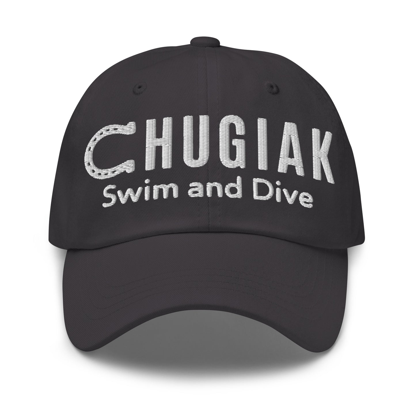 Dad Hat | Chugiak Mustang Swim & Dive | Crest Logo