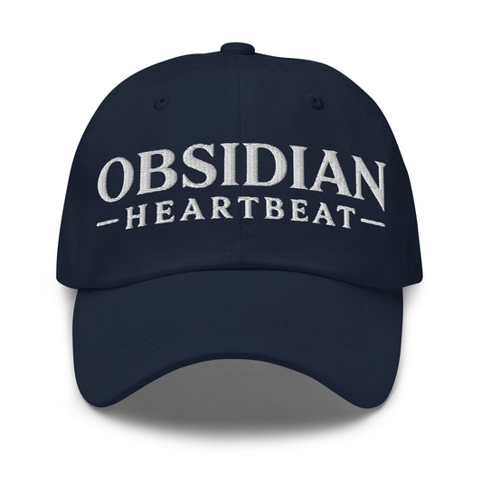 Dad Hat | Obsidian Heartbeat | Pulse Athletics Logo