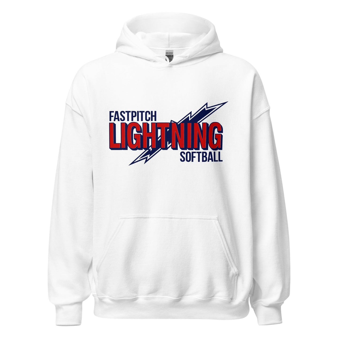 Classic | Hoodie | Amherst Lightning Softball | Lightning Logo