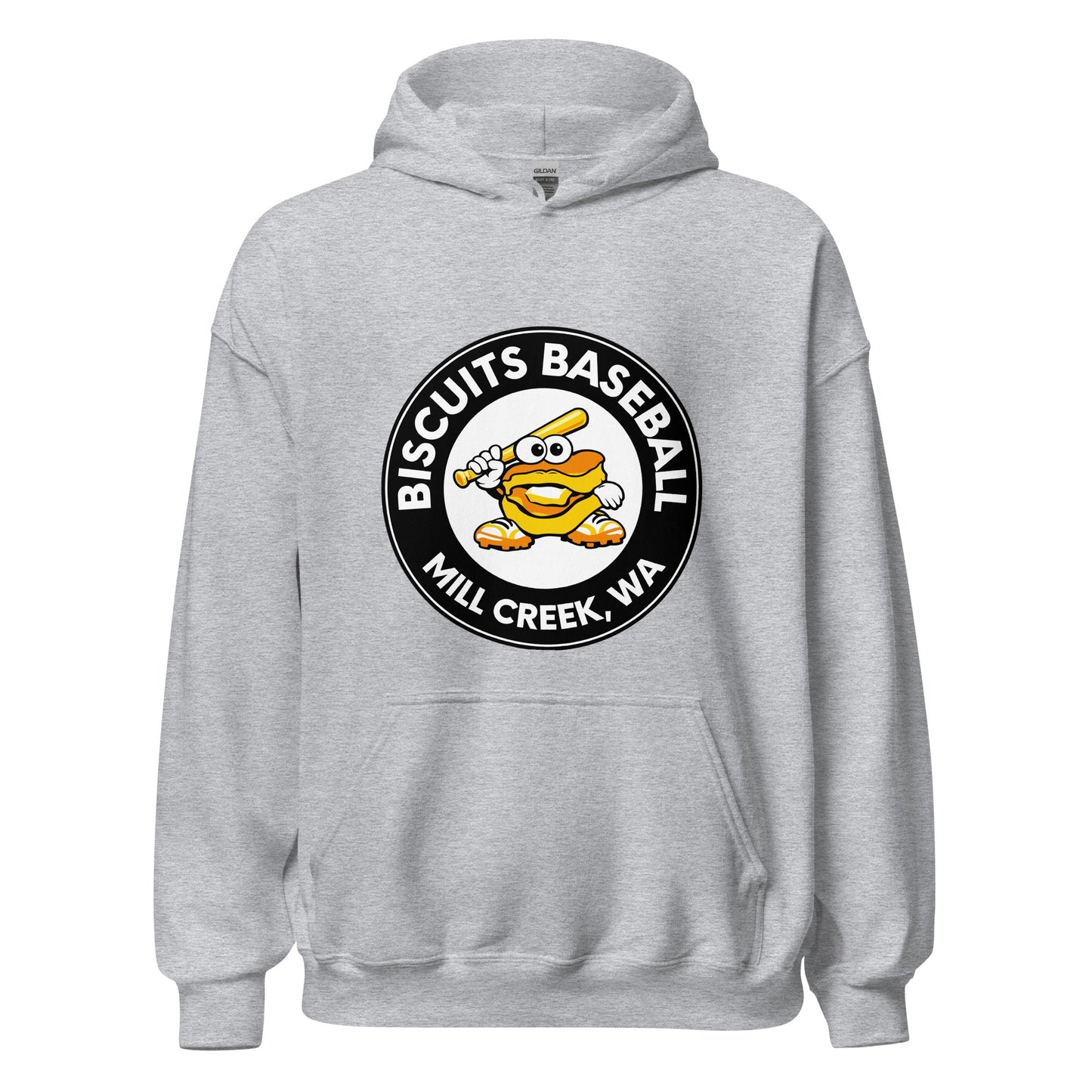Classic | Hoodie | Biscuits Baseball MCLL | Mascot Logo