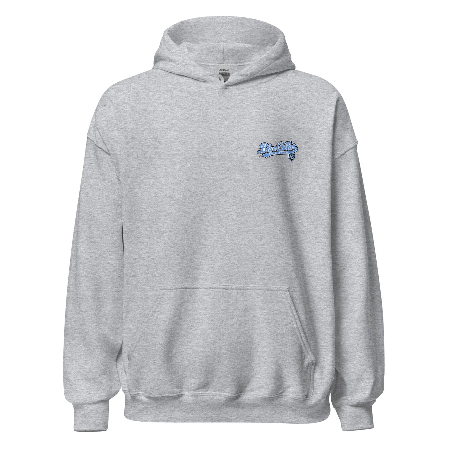 Classic | Hoodie | Blue Collar Softball 2034 | Ironclad Logo