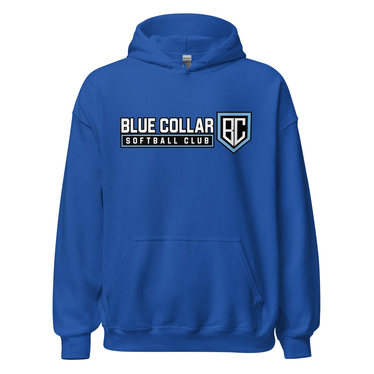 Classic | Hoodie | Blue Collar Softball 2034 | Vanguard Logo