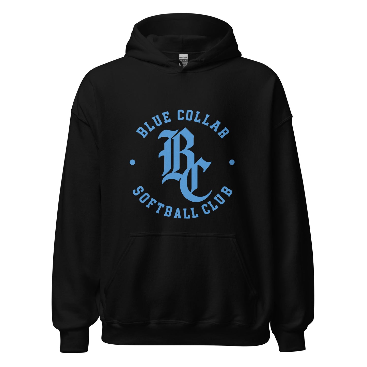Classic | Hoodie | Blue Collar Softball 2034 | Varsity Logo