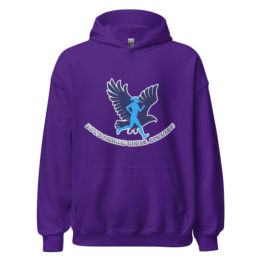 Classic | Hoodie | Bowdoinham Rebel Runners | Emblem Logo