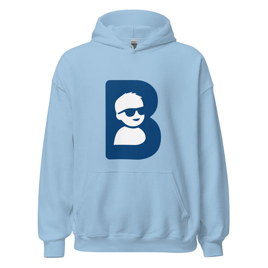 Classic | Hoodie | Brave Like Ben | Blue Maverick Logo