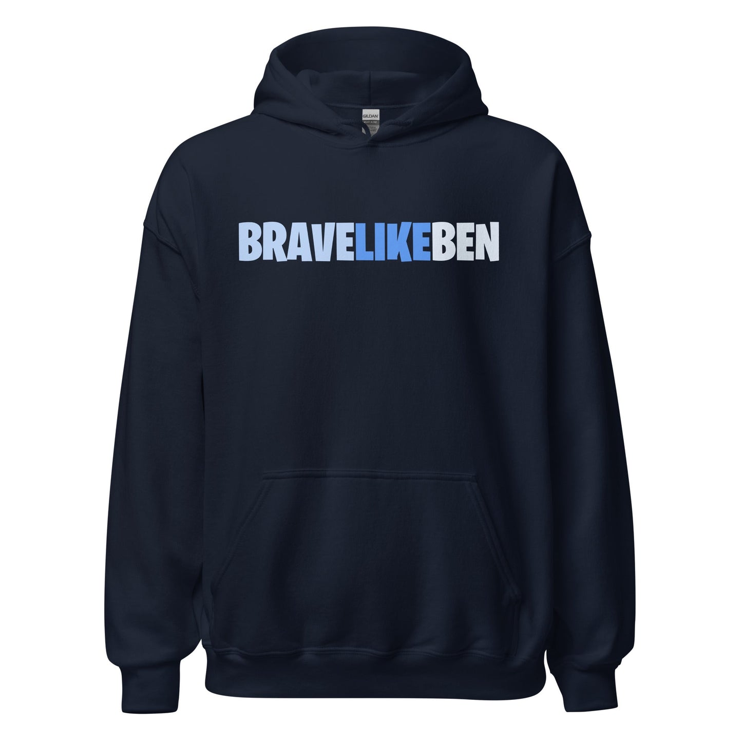 Classic | Hoodie | Brave Like Ben | Script Logo