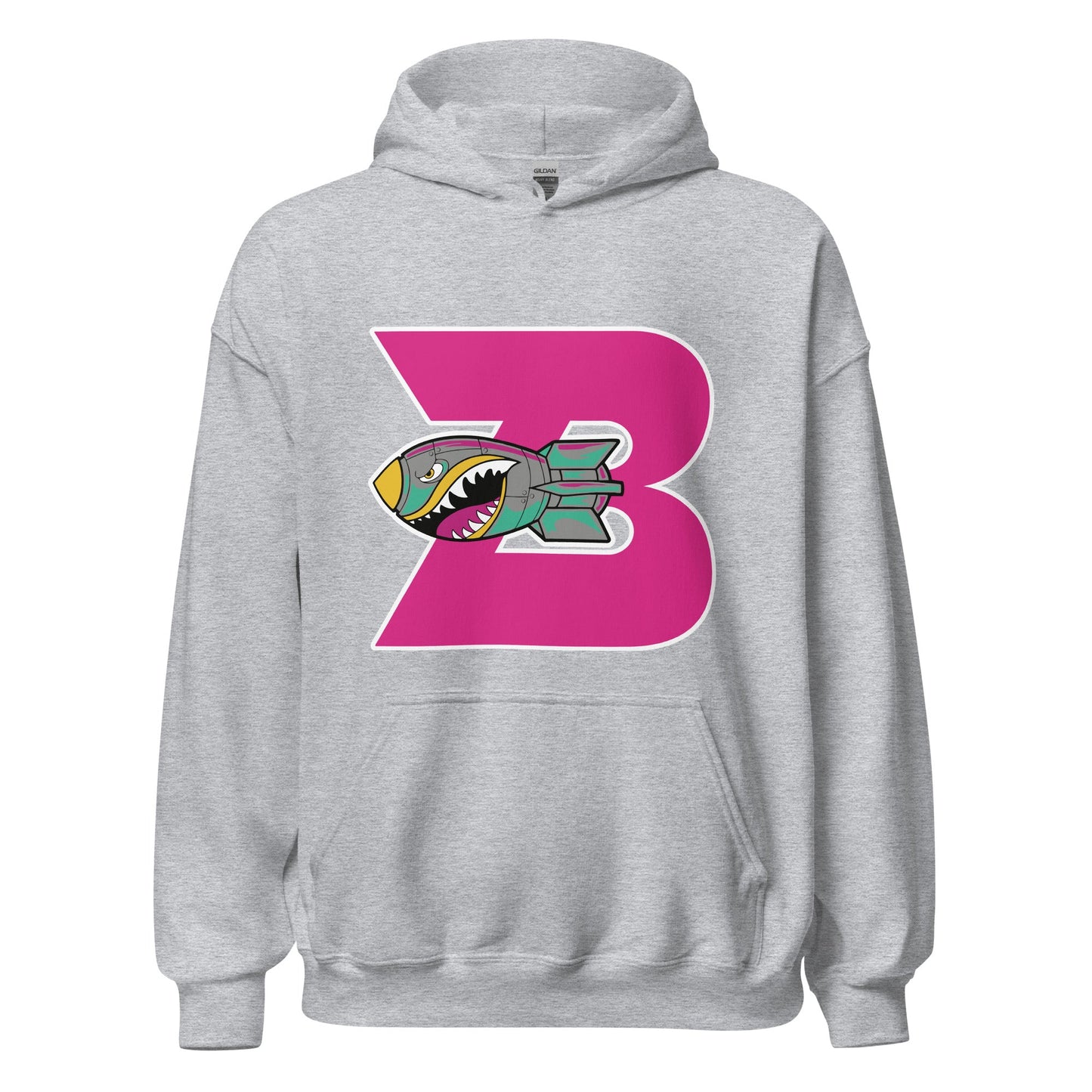Classic | Hoodie | Buffalo Bomb Squad | Pink B