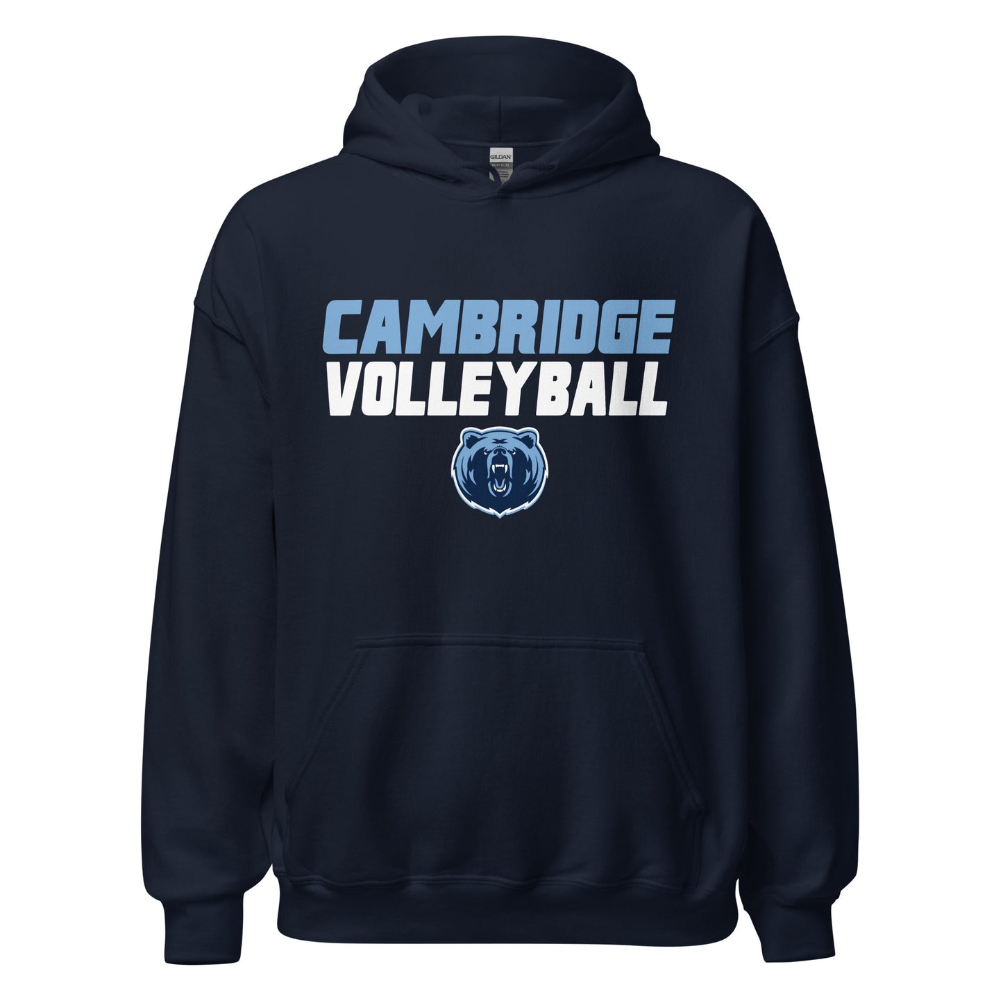 Classic | Hoodie | Cambridge Volleyball | Modern Logo