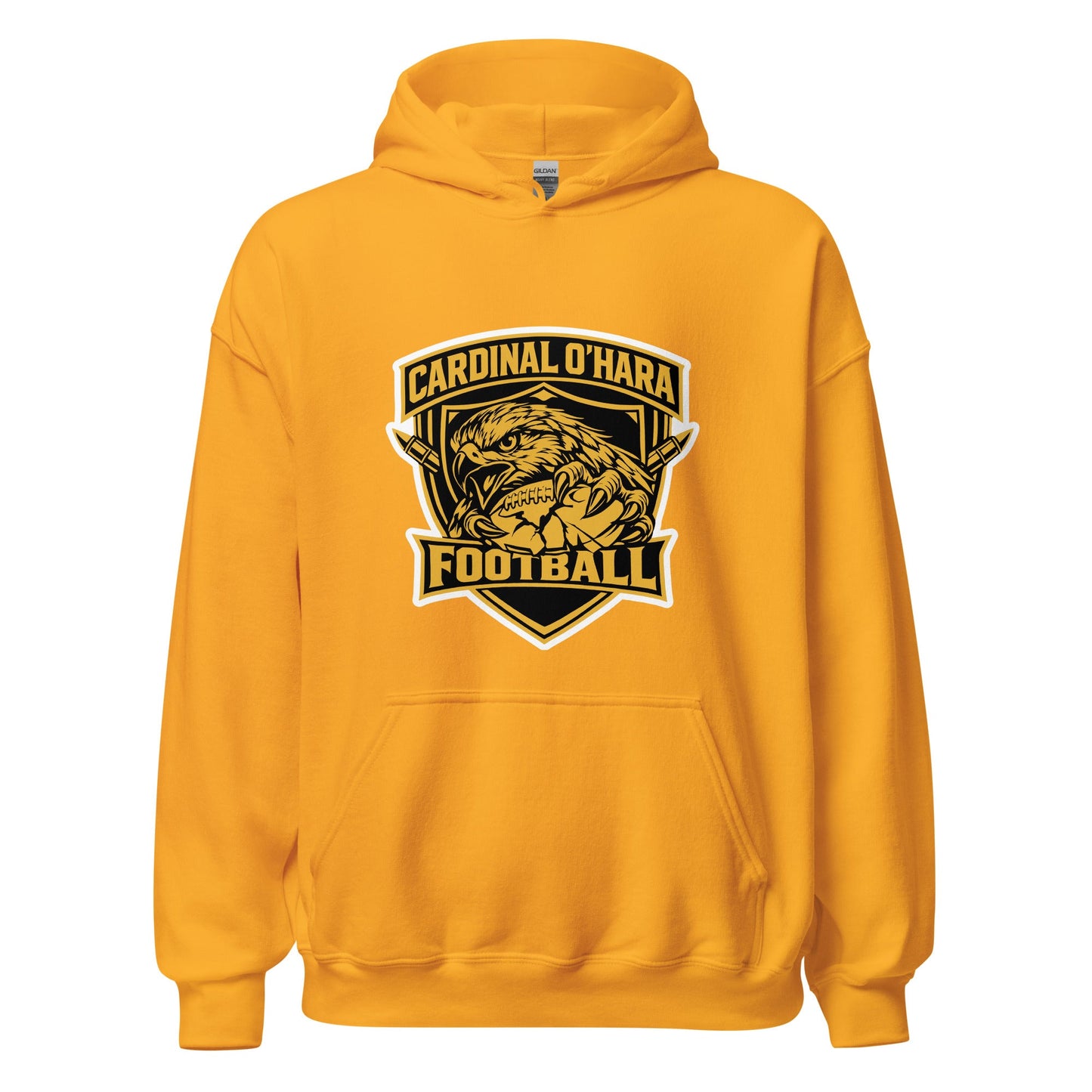Classic | Hoodie | Cardinal Ohara Hawks | Shield Logo