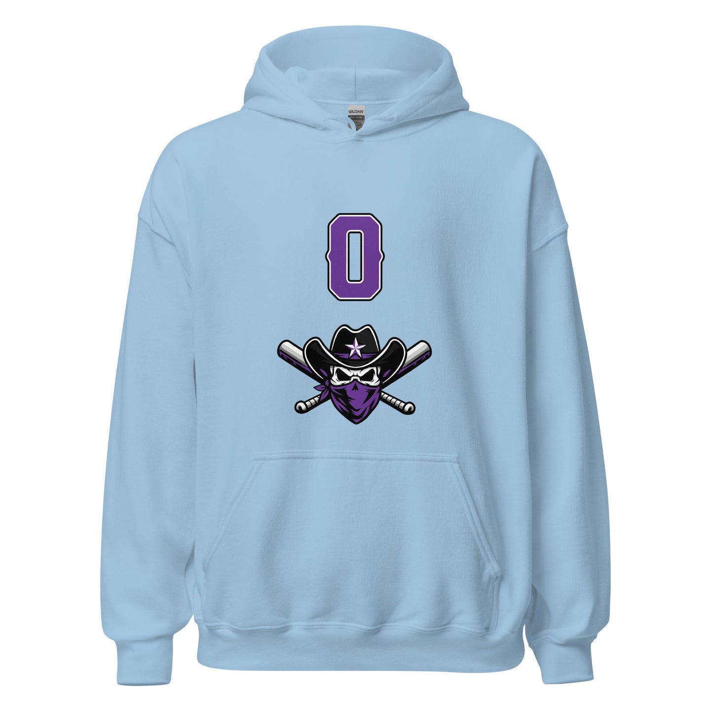 Classic | Hoodie | Carolina Outlaws Baseball | Purple Renegades Logo