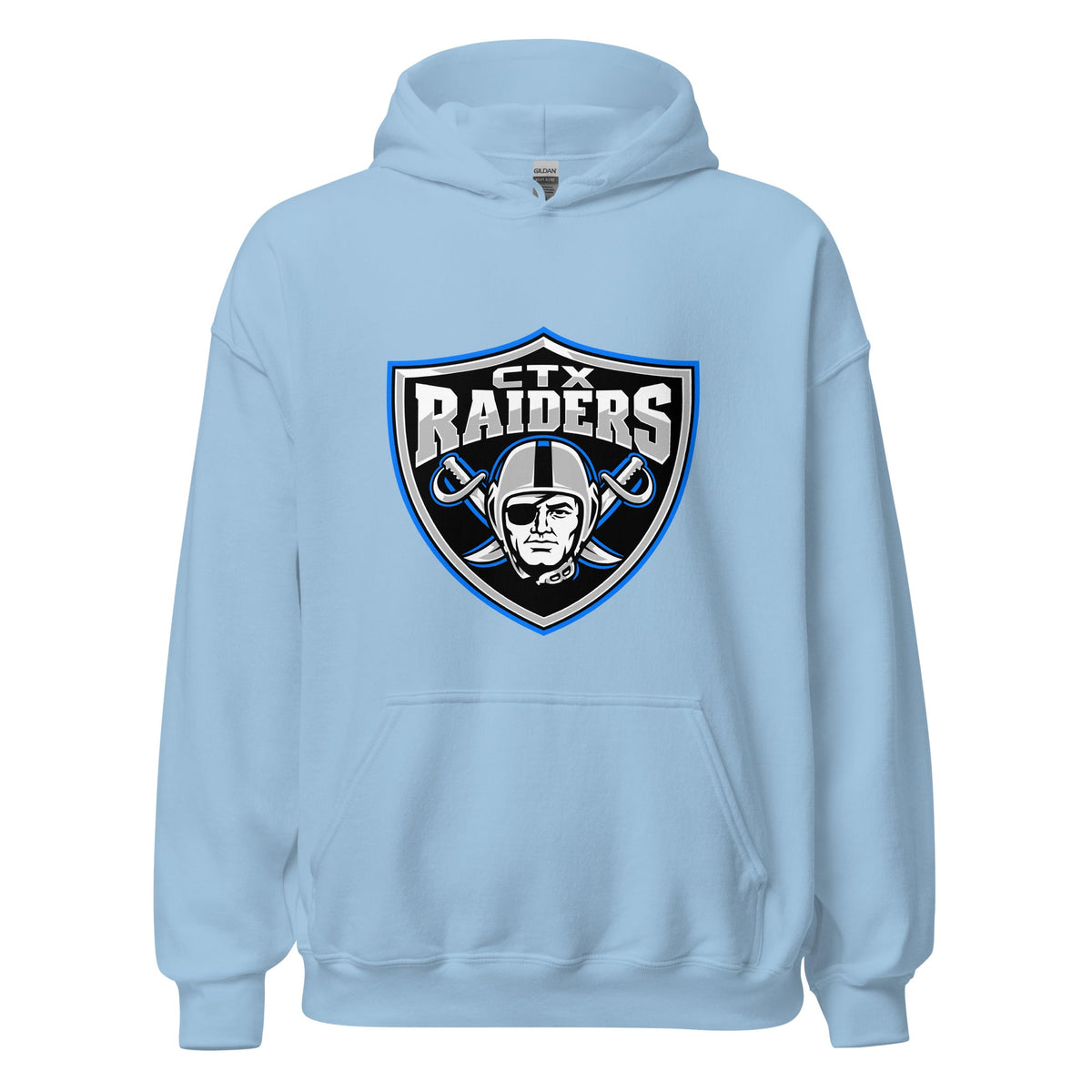 Classic | Hoodie | Central Texas Raiders | Emblem Logo