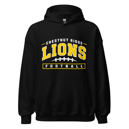 Classic | Hoodie | Chestnut Ridge Lions Football | Valor Logo