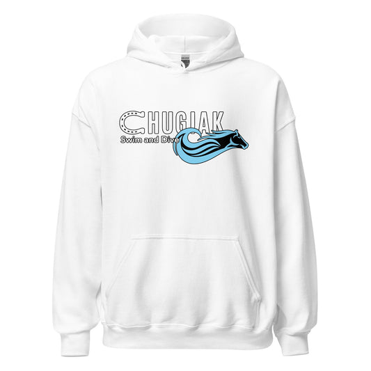 Classic | Hoodie | Chugiak Mustang Swim & Dive | Emblem Logo