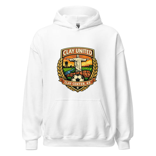 Classic | Hoodie | Clay United | Crest Logo