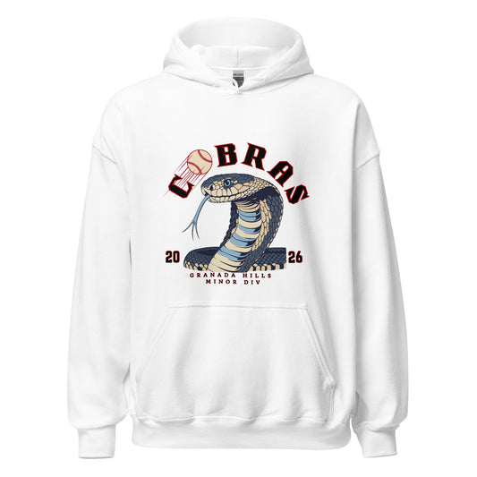 Classic | Hoodie | Cobras '26 | Minor Div Logo