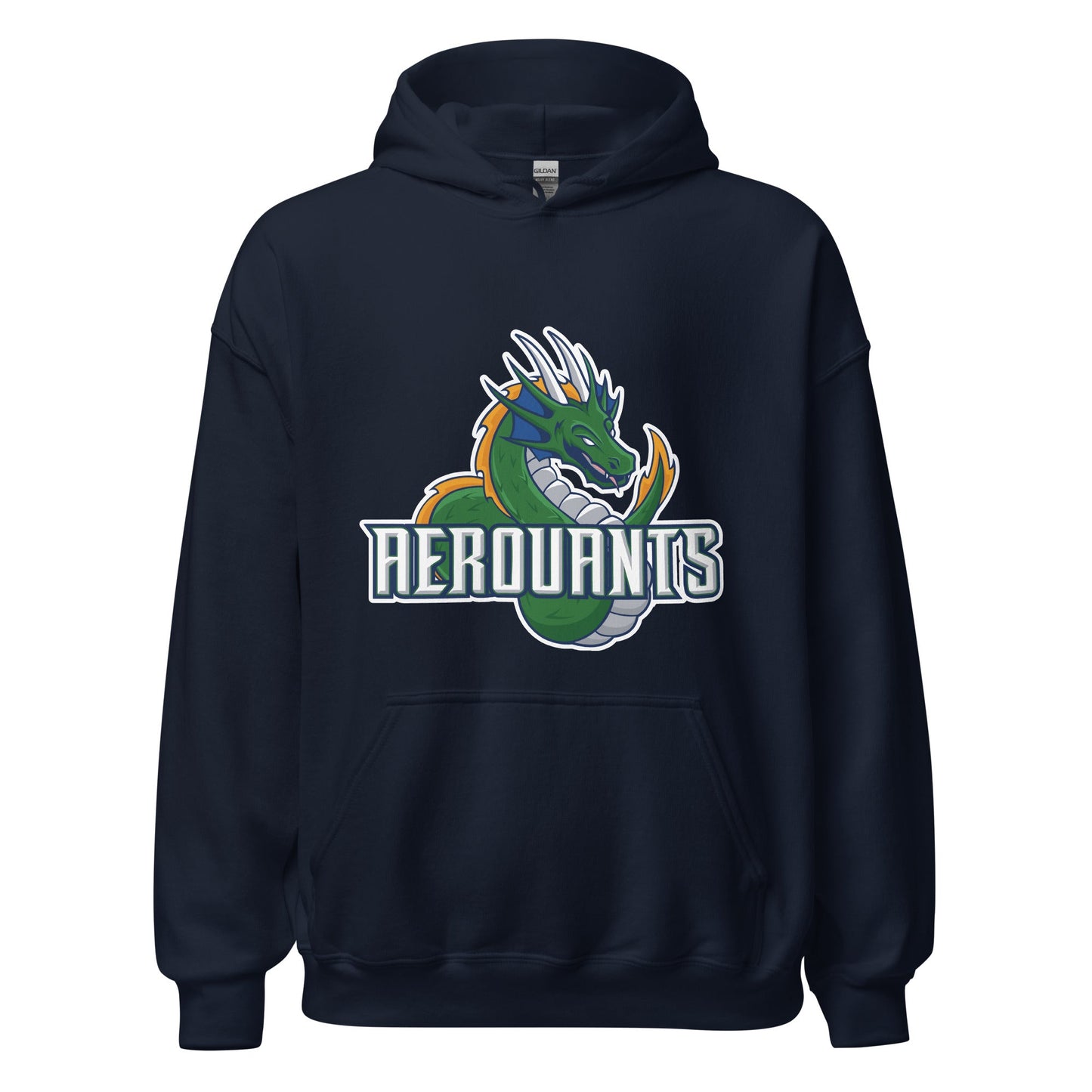 Classic | Hoodie | Emerald High School Baseball | Dragon Logo