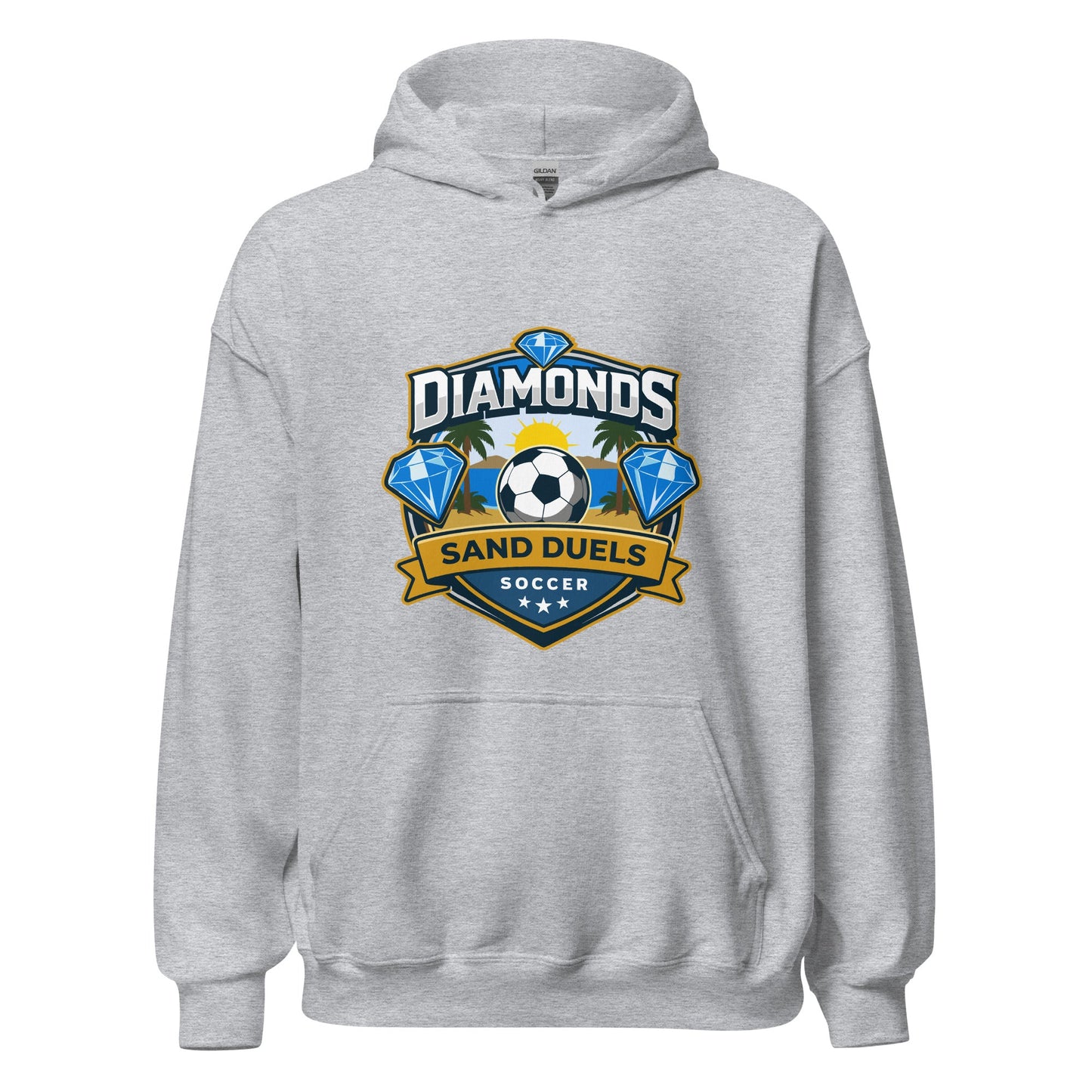 Classic | Hoodie | FC Charles: Diamonds | Crest Logo